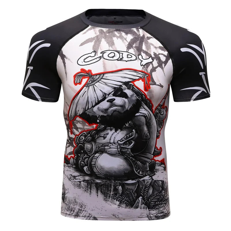 Rashguards - diverse bekannte Designs - Kurzarm