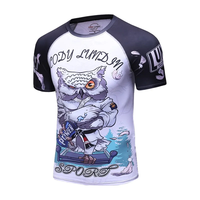 Rashguards - diverse bekannte Designs - Kurzarm