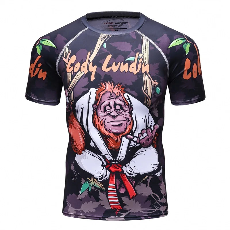 Rashguards - diverse bekannte Designs - Kurzarm
