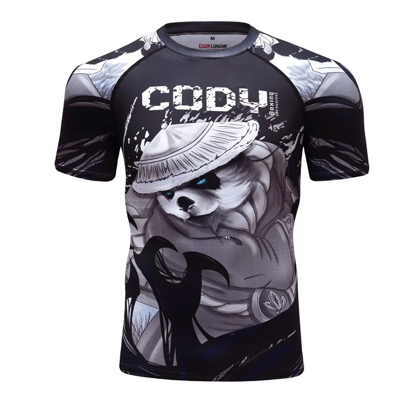 Rashguards - diverse bekannte Designs - Kurzarm
