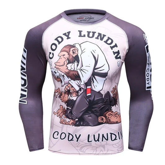 Rashguards - diverse bekannte Designs - Langarm