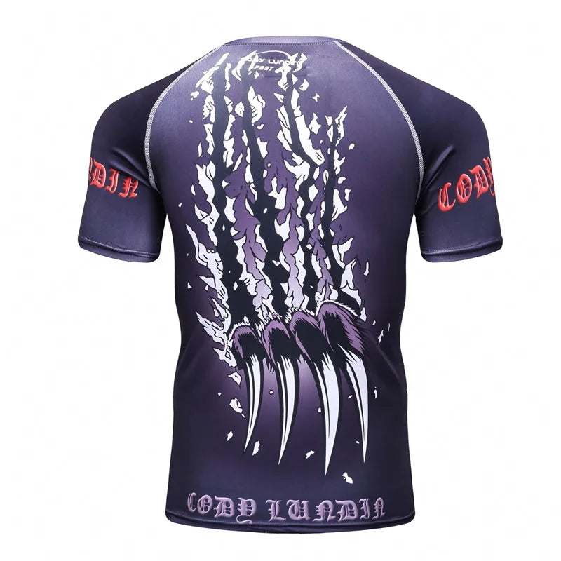 Rashguards - diverse bekannte Designs - Kurzarm