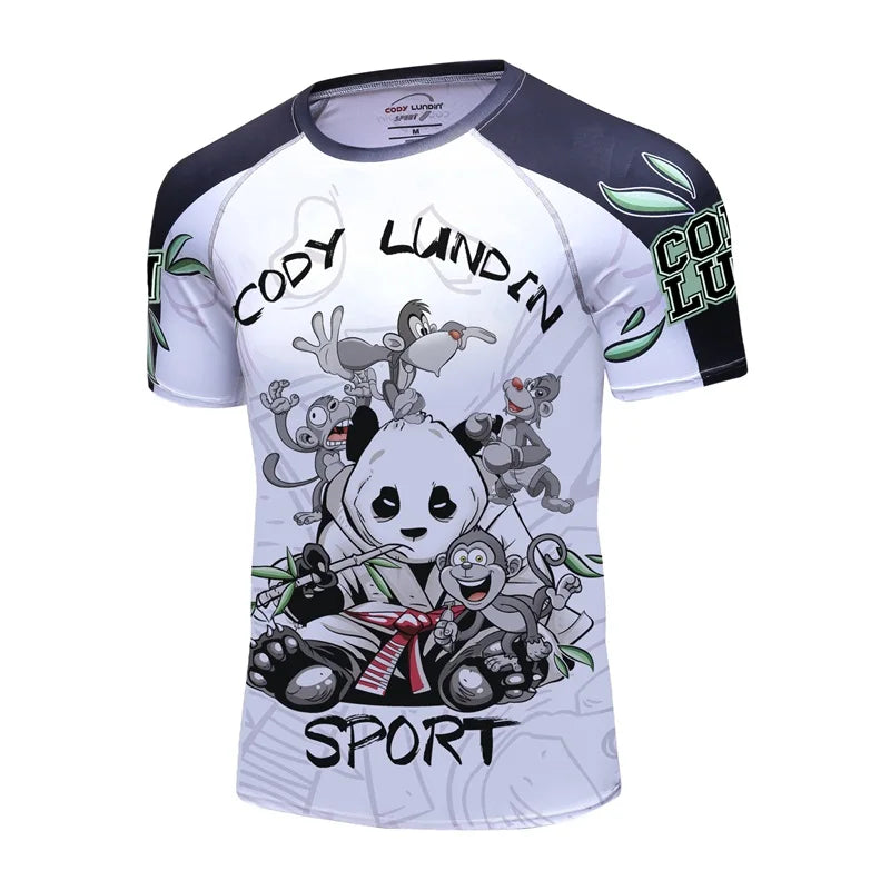 Rashguards - diverse bekannte Designs - Kurzarm