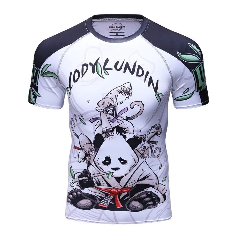 Rashguards - diverse bekannte Designs - Kurzarm